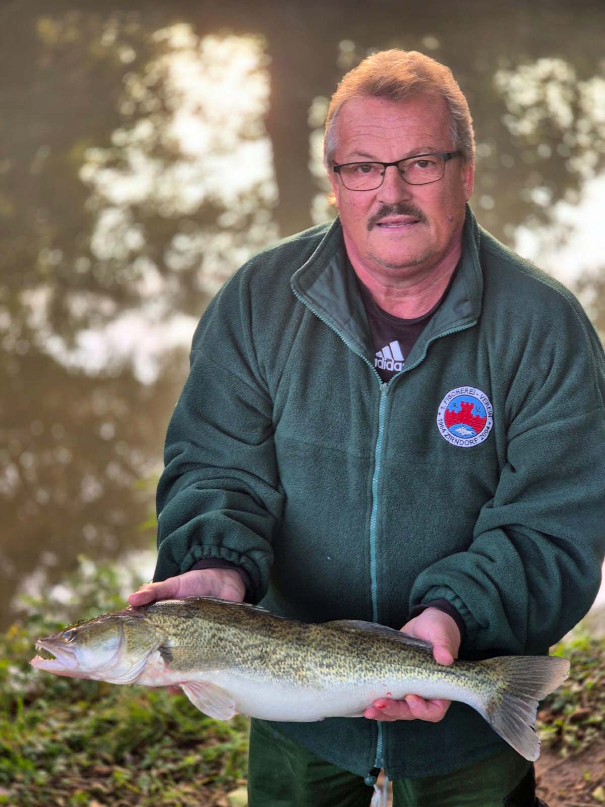 Dieter Füssel Zander 67 cm 2,5 kg Bibert