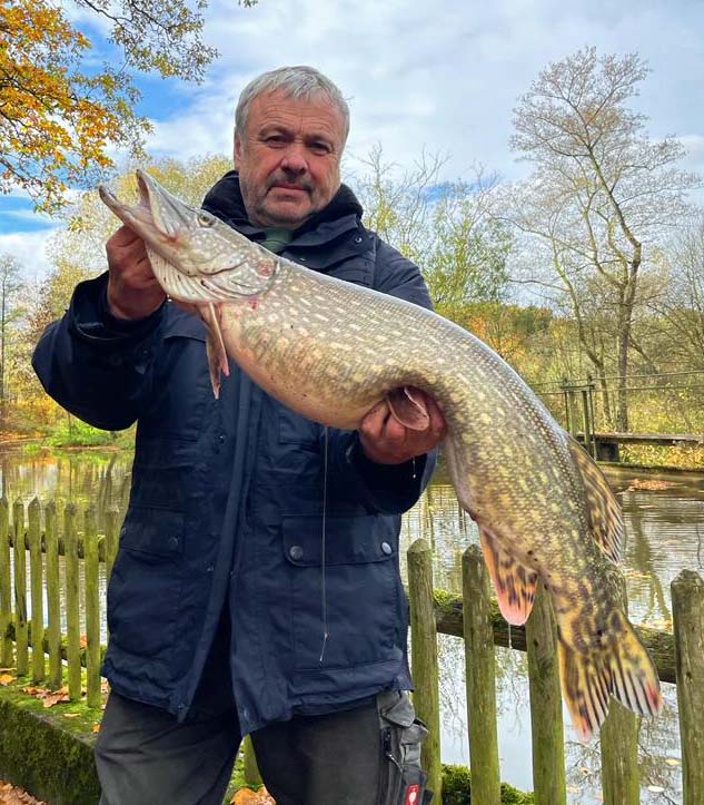 Georg Koppen Hecht 82 cm 4,5 kg Bibert