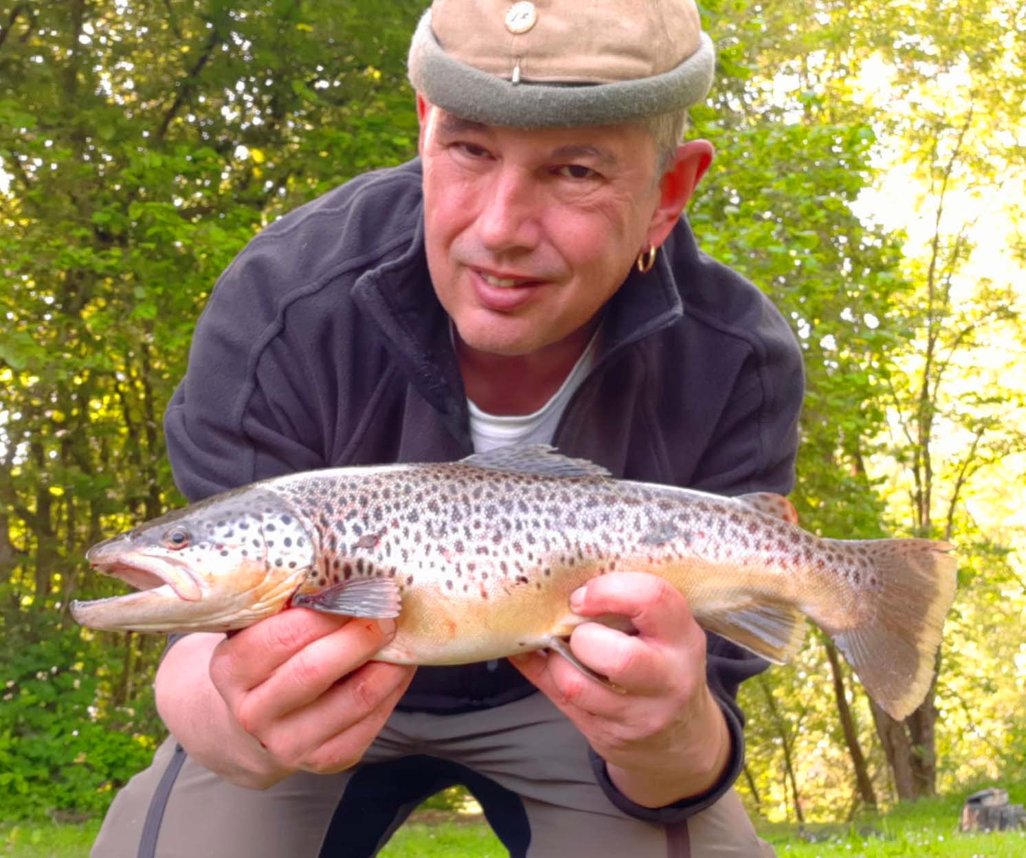 Peter Rösch jun. Bachforelle 50 cm 1,3 kg Pegnitz