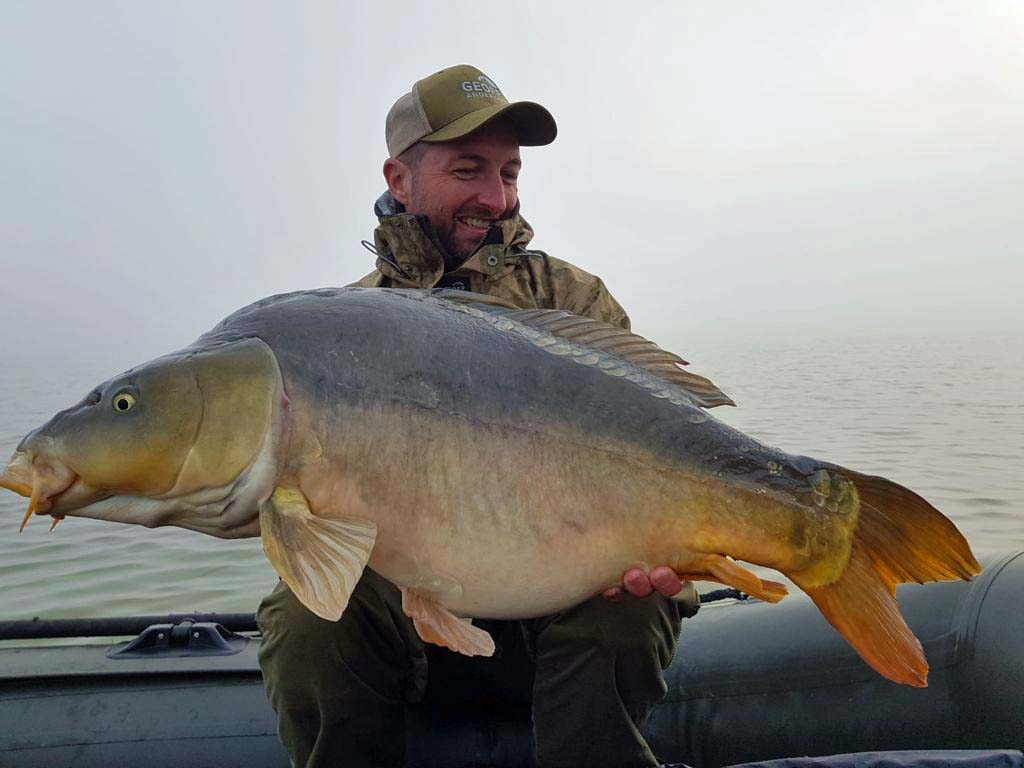 Christian Fischer Karpfen 90 cm 32 Pfund Ulrichsee